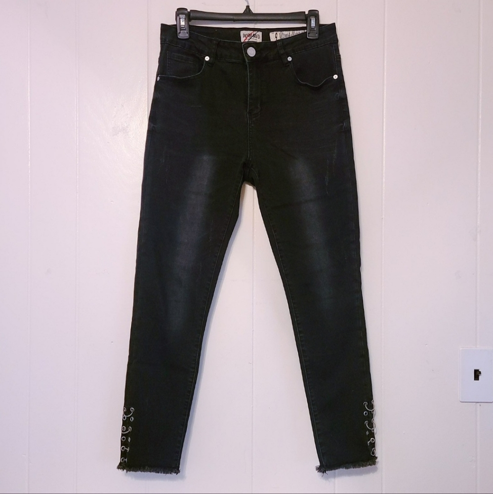 Denim Blvd Ringlet Skinny Jeans